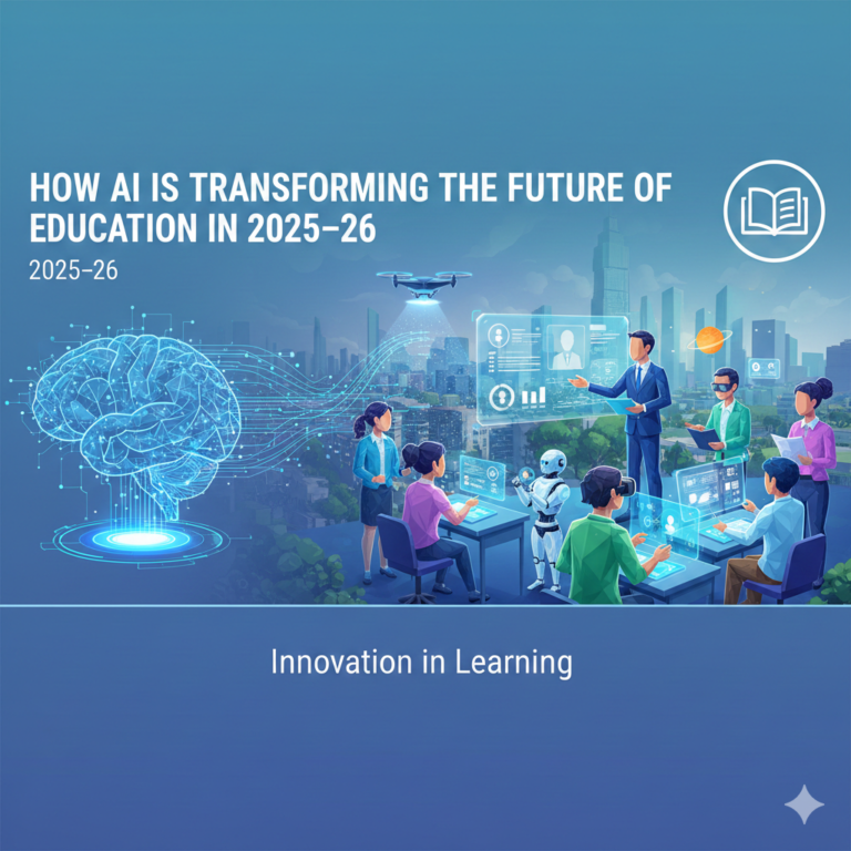 How AI Is Transforming the Future of Education in 2025–26