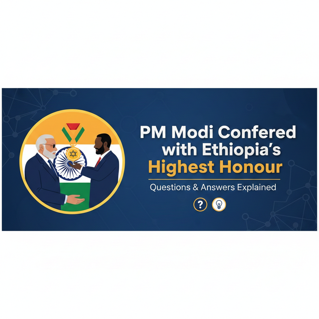 PM Modi Conferred with Ethiopia’s Highest Honour: A Proud Moment for India