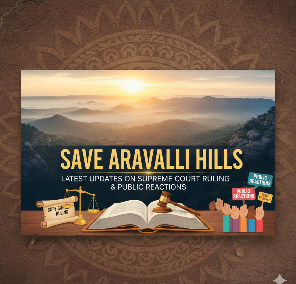 Save Aravalli Hills: Latest Updates on Supreme Court Ruling & Public Reactions