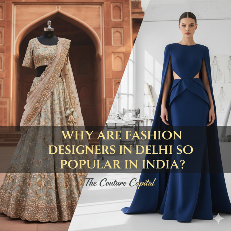 Why Are Fashion Designers in Delhi So Popular in India?