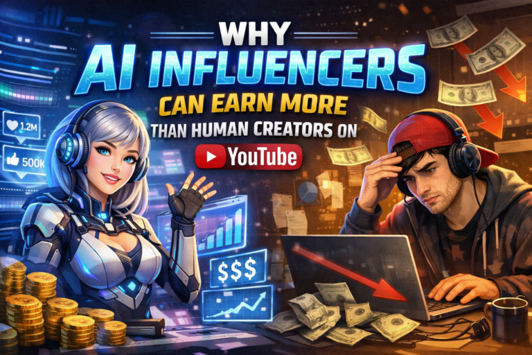 Why AI Influencers Can Earn More Than Human Creators on YouTube