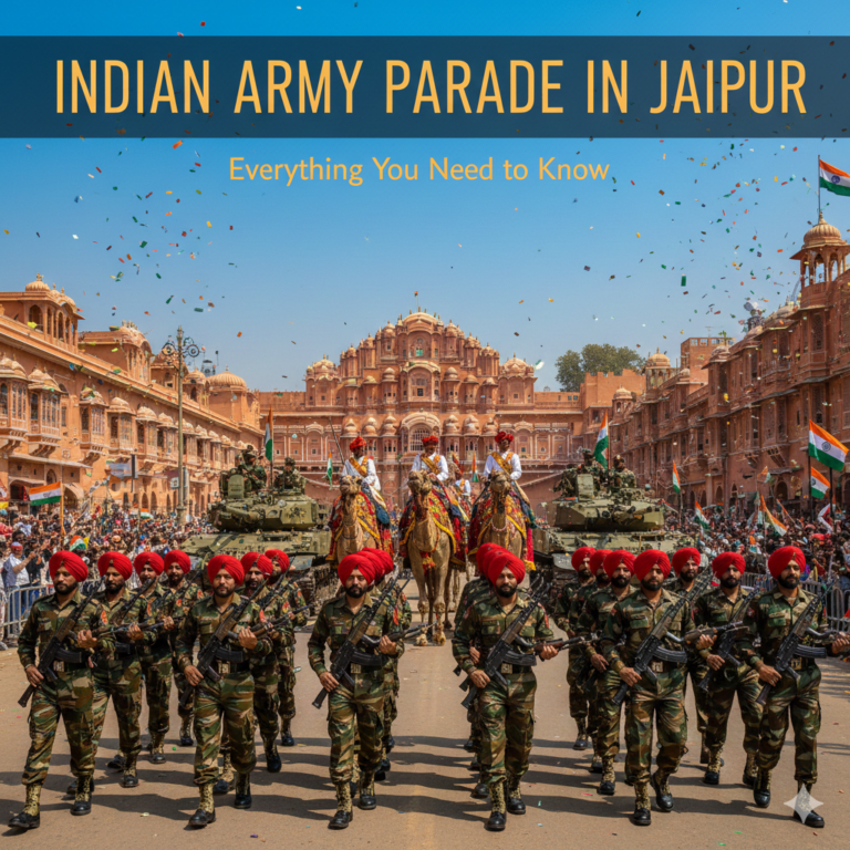 Indian Army Parade in Jaipur: Everything You Need to Know