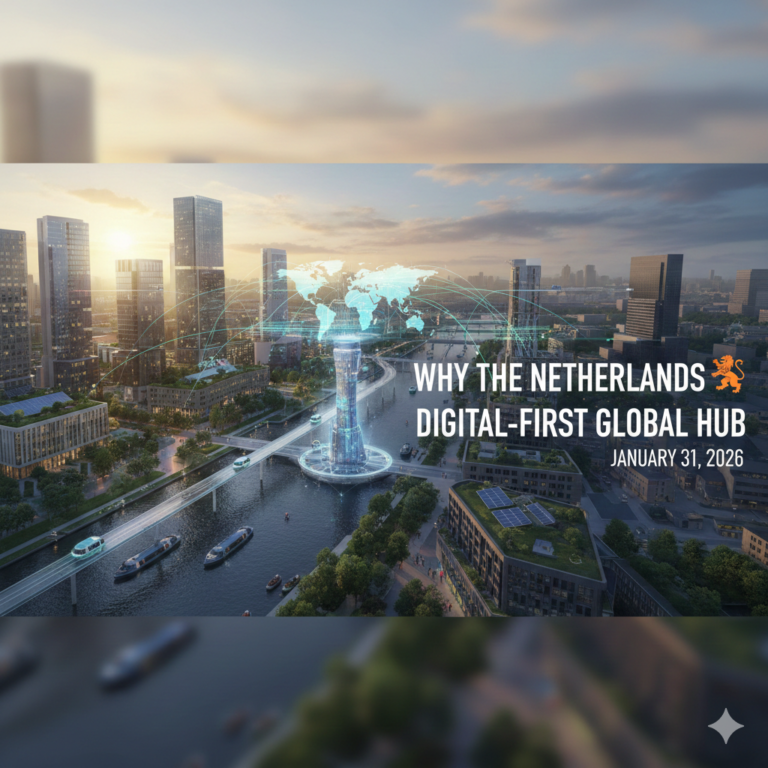 Why the Netherlands Is an Ideal Hub for Digital-First Global Companies