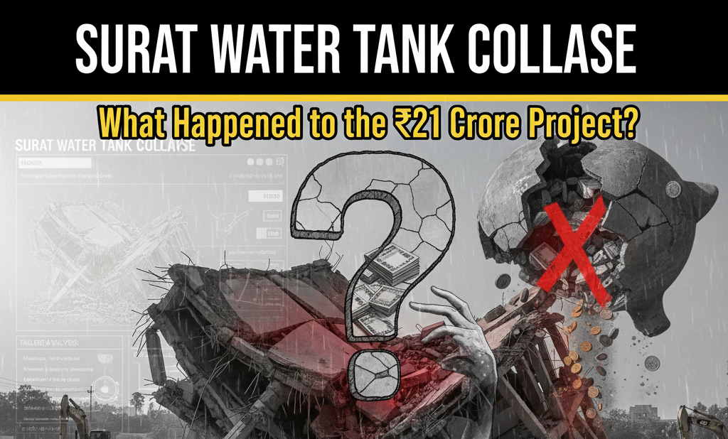 Surat Water Tank Collapse: What Happened to the ₹21 Crore Project?