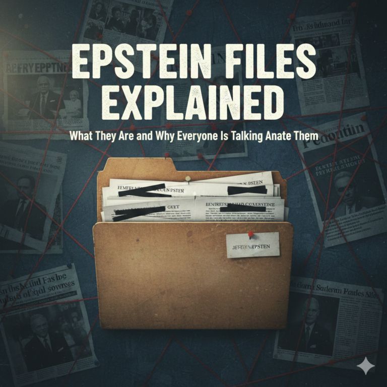 Epstein Files Explained: What They Are and Why Everyone Is Talking About Them
