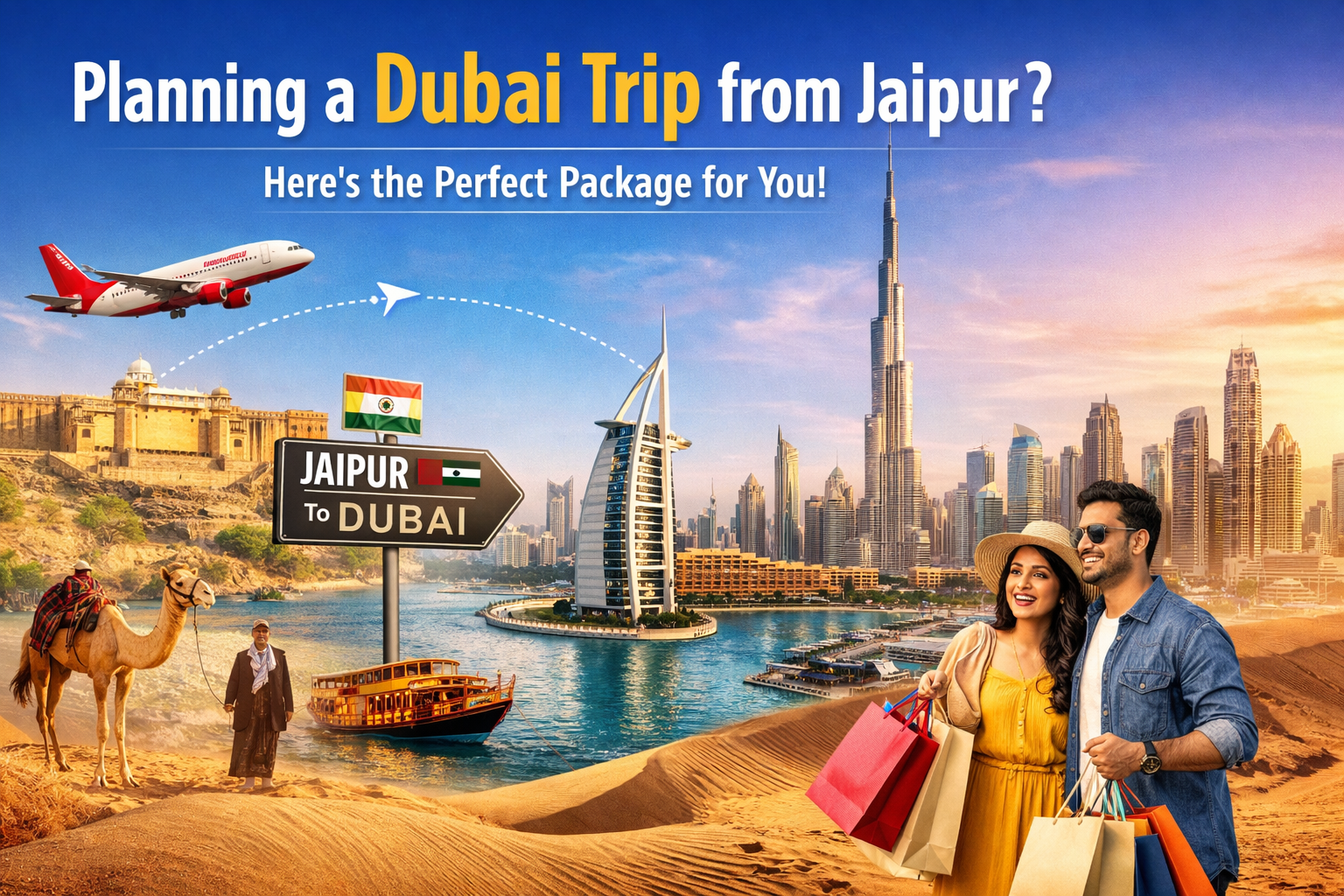 Planning a Dubai Trip from Jaipur Best Packages & Deals