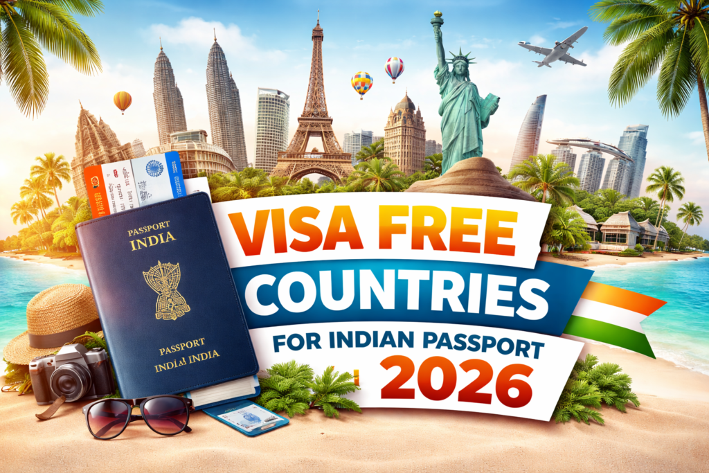 Visa Free Countries for Indian Passport Holders in 2026 (Updated List)