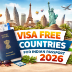 Visa Free Countries for Indian Passport Holders in 2026 (Updated List)