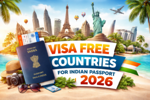 Visa Free Countries for Indian Passport Holders in 2026