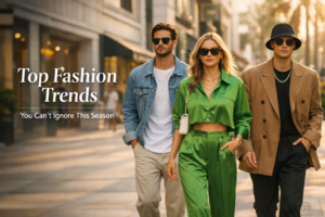 Top Fashion Trends blog banner by writeforushub.com