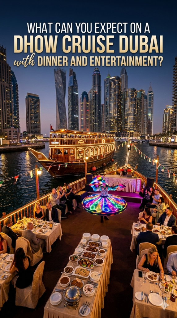What Can You Expect on a Dhow Cruise Dubai with Dinner and Entertainment?