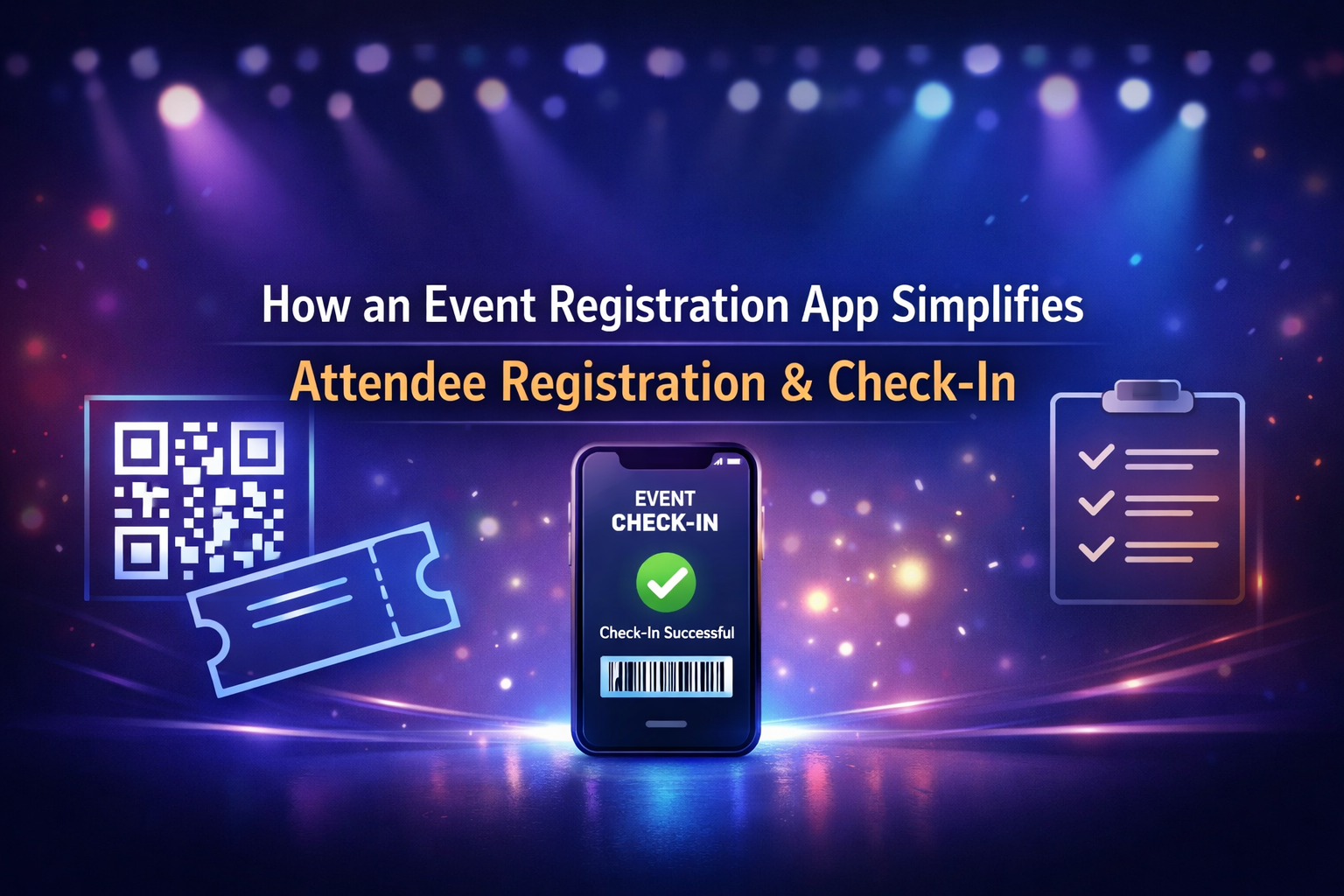 How Can an Event Registration App Simplify Attendee Registration and Check-In