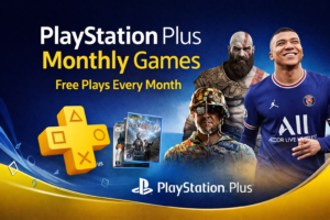 PlayStation Plus games Blog Banner by writeforushub.com