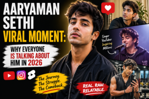 Aaryamann Sethi viral moment Blog Banner by writeforushub.com