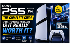 Sony PS5 Pro Blog Banner by writeforushub.com