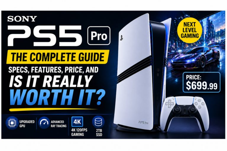 Sony PS5 Pro: The Complete Guide — Specs, Features, Price, and Is It Really Worth It?