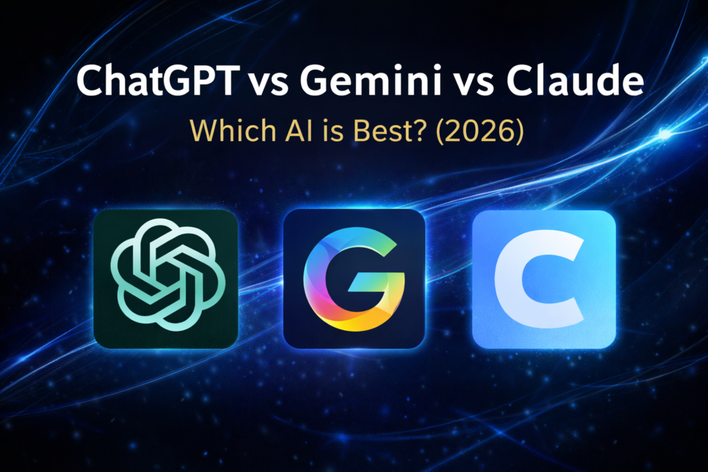 ChatGPT vs Gemini vs Claude – Which AI is Best? (2026 Comparison)