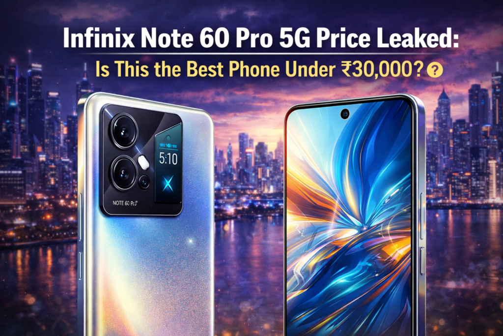 Infinix Note 60 Pro 5G Price Leaked: Is This the Best Phone Under ₹30,000?