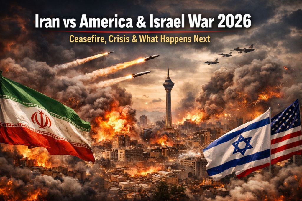 Iran vs America & Israel War 2026: Ceasefire, Crisis & What Happens Next