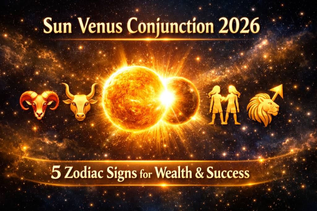 Surya Shukra Yuti 2026: These 5 Zodiac Signs Will Attract Money, Career Growth & Success