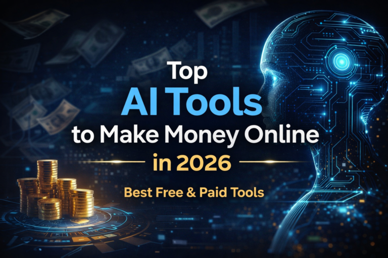Top AI Tools to Make Money Online in 2026 (Best Free & Paid Tools)