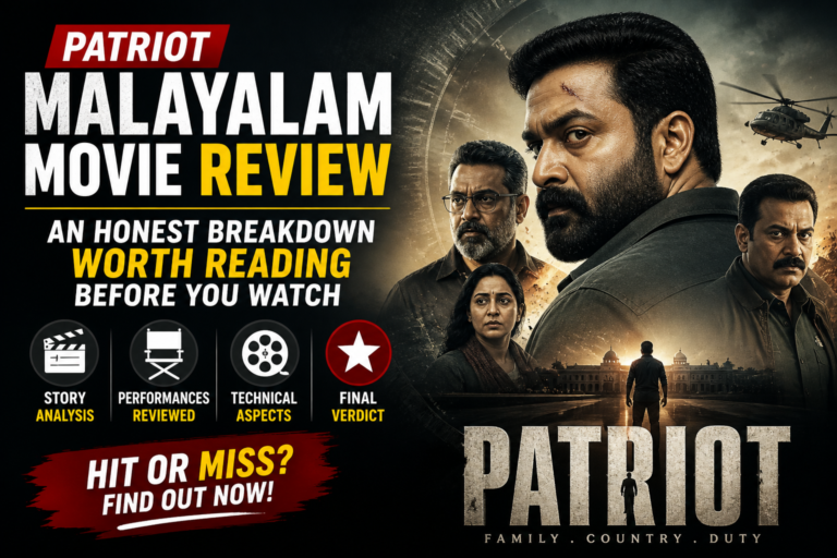 Patriot Malayalam Movie Review: An Honest Breakdown Worth Reading Before You Watch