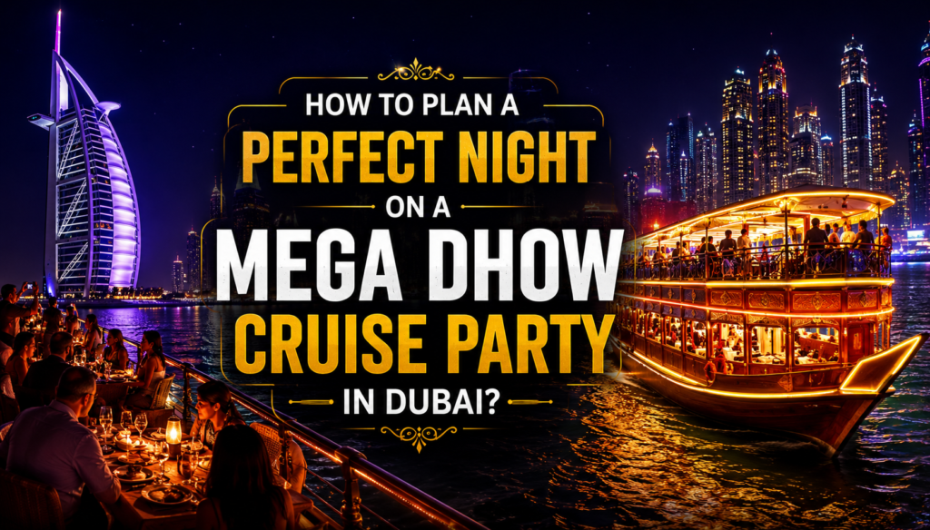 How to Plan a Perfect Night on a Mega Dhow Cruise Party in Dubai?
