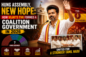 Vijay's TVK Formed Blog Banner by writeforushub.com