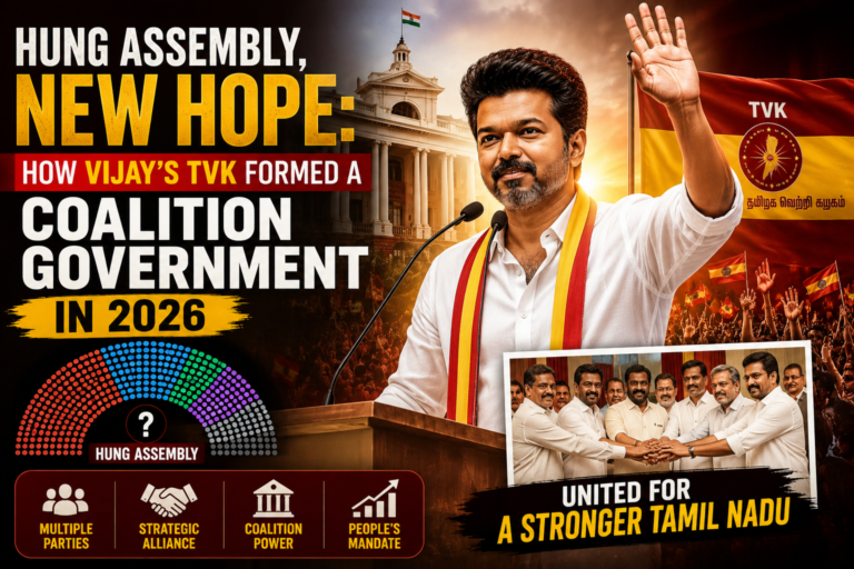 Hung Assembly, New Hope: How Vijay’s TVK Formed a Coalition Government in 2026